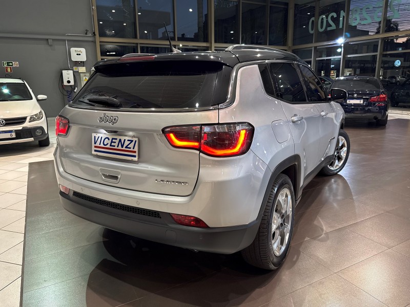 COMPASS 2.0 16V FLEX LIMITED AUTOMÁTICO - 2018 - FARROUPILHA