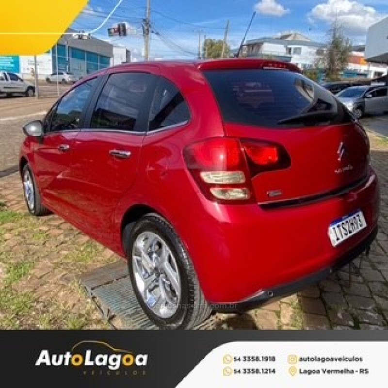 C3 1.6 EXCLUSIVE 16V FLEX 4P AUTOMÁTICO - 2013 - LAGOA VERMELHA