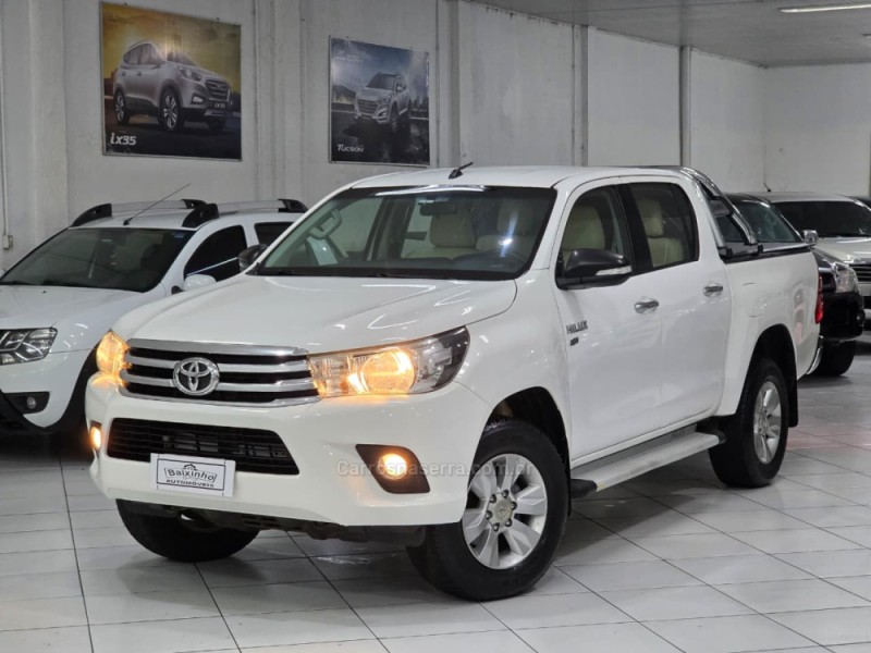 hilux 2.7 sr 4x2 cd 16v gasolina 4p manual 2018 sapucaia do sul
