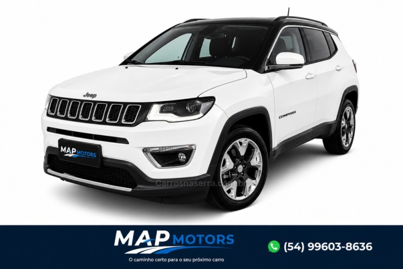 COMPASS 2.0 16V FLEX LIMITED AUTOMÁTICO - 2018 - CAXIAS DO SUL