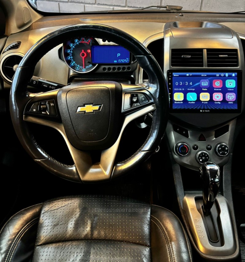 SONIC 1.6 LTZ 16V FLEX 4P AUTOMÁTICO - 2013 - BOM RETIRO DO SUL
