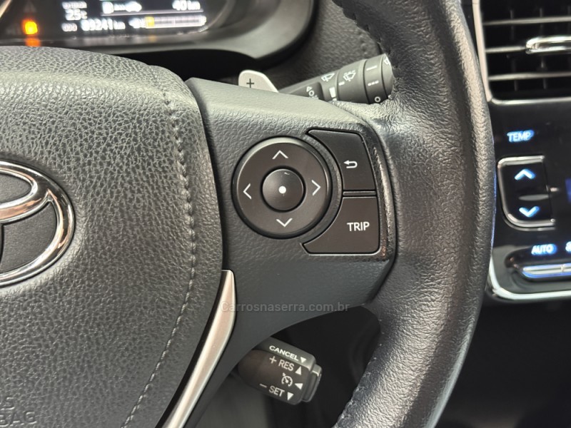 YARIS 1.5 XS 16V FLEX 4P AUTOMÁTICO - 2019 - SANTA CRUZ DO SUL