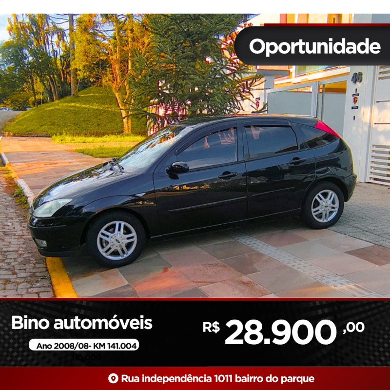 focus 2.0 fc 16v gasolina 4p automatico 2008 farroupilha