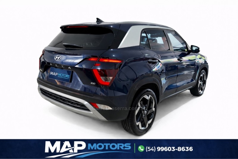 CRETA 2.0 ULTIMATE 16V FLEX 4P AUTOMÁTICO - 2023 - CAXIAS DO SUL