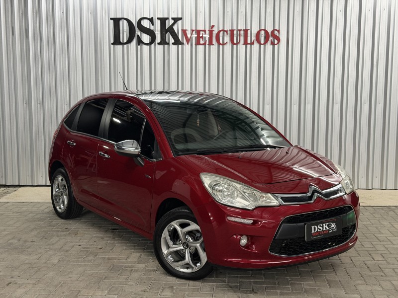 c3 1.6 exclusive 16v flex 4p manual 2014 caxias do sul