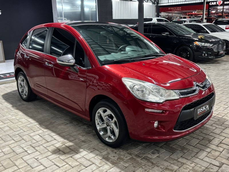 C3 1.6 EXCLUSIVE 16V FLEX 4P MANUAL - 2014 - CAXIAS DO SUL