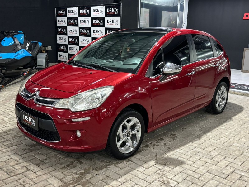 c3 1.6 exclusive 16v flex 4p manual 2014 caxias do sul