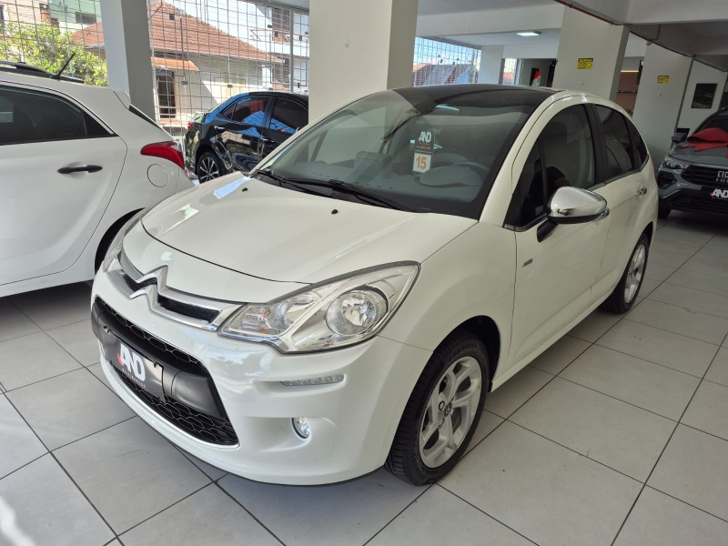 C3 1.6 EXCLUSIVE BVA 16V FLEX 4P AUTOMÁTICO - 2015 - CAXIAS DO SUL
