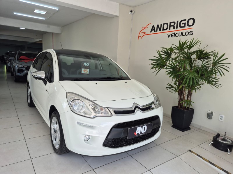 c3 1.6 exclusive bva 16v flex 4p automatico 2015 caxias do sul