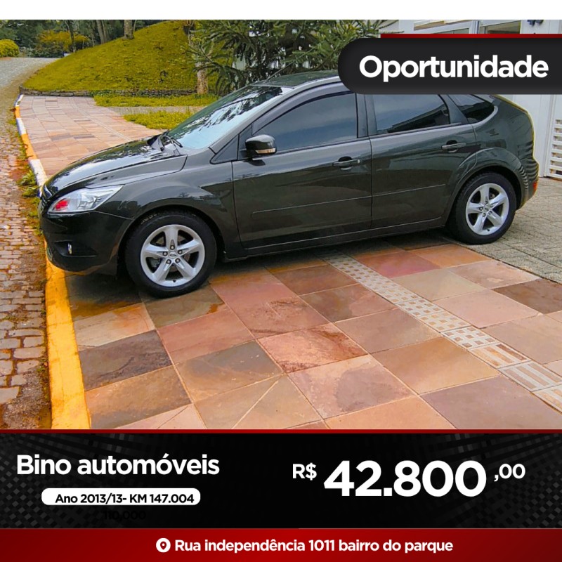focus 2.0 fc 16v gasolina 4p manual 2013 farroupilha