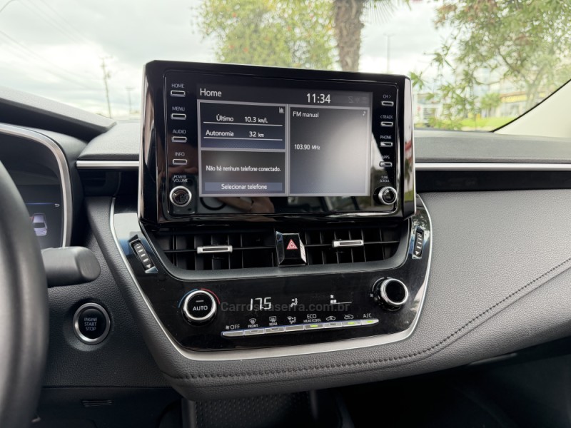 COROLLA 2.0 XEI 16V FLEX 4P AUTOMÁTICO - 2021 - CASCA