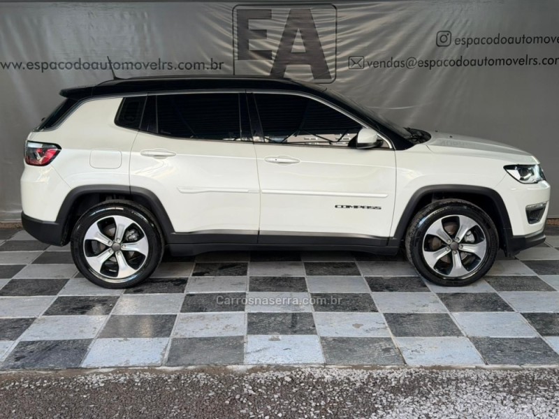 COMPASS 2.0 16V FLEX LONGITUDE AUTOMÁTICO - 2018 - NOVA PRATA