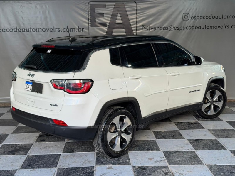COMPASS 2.0 16V FLEX LONGITUDE AUTOMÁTICO - 2018 - NOVA PRATA