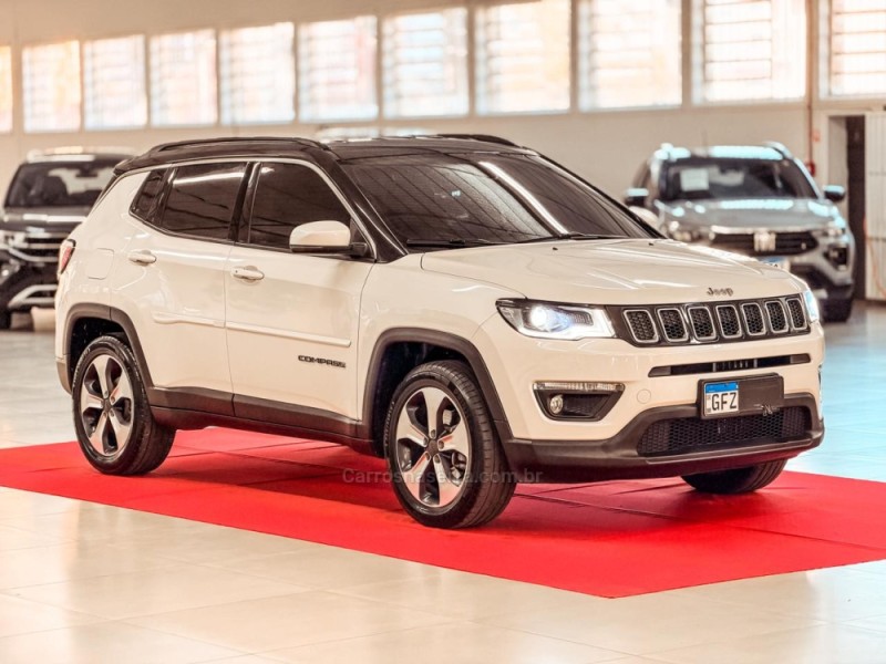COMPASS 2.0 16V FLEX LONGITUDE AUTOMÁTICO - 2018 - NOVA PRATA