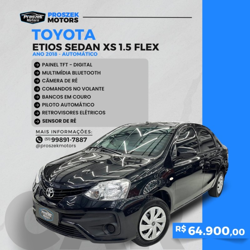 etios  2018 canoas