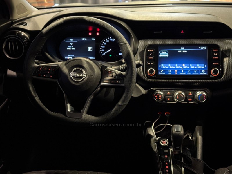 KICKS 1.6 ADVANCE 16V FLEX 4P AUTOMÁTICO - 2023 - FARROUPILHA