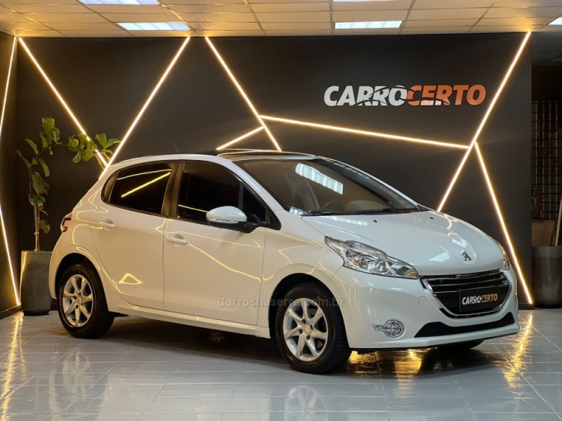 208 1.6 allure 16v flex 4p automatico 2016 novo hamburgo