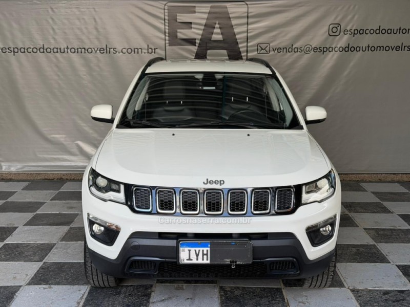 COMPASS 2.0 16V DIESEL LONGITUDE 4X4 AUTOMÁTICO - 2018 - NOVA PRATA