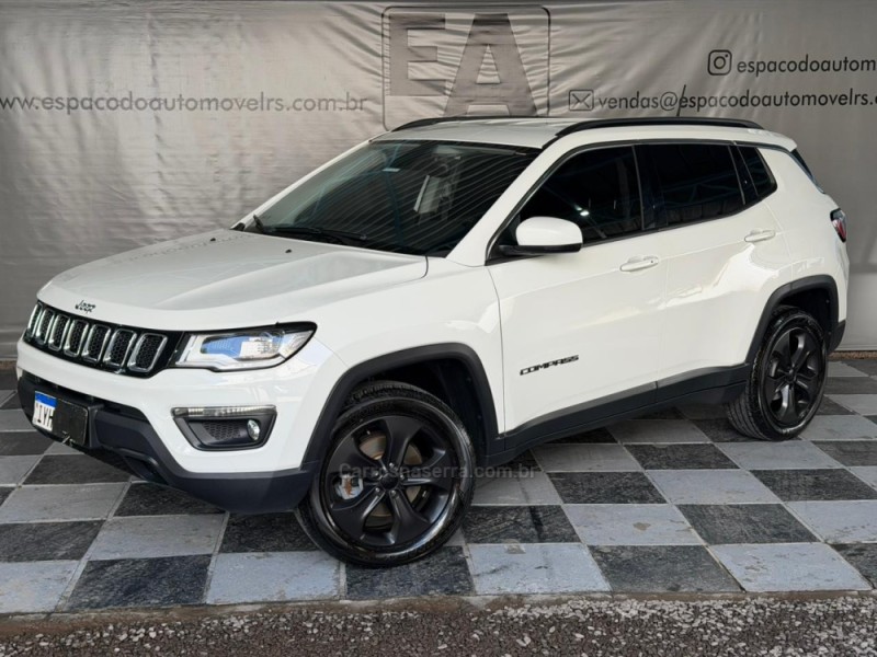 compass 2.0 16v diesel longitude 4x4 automatico 2018 nova prata