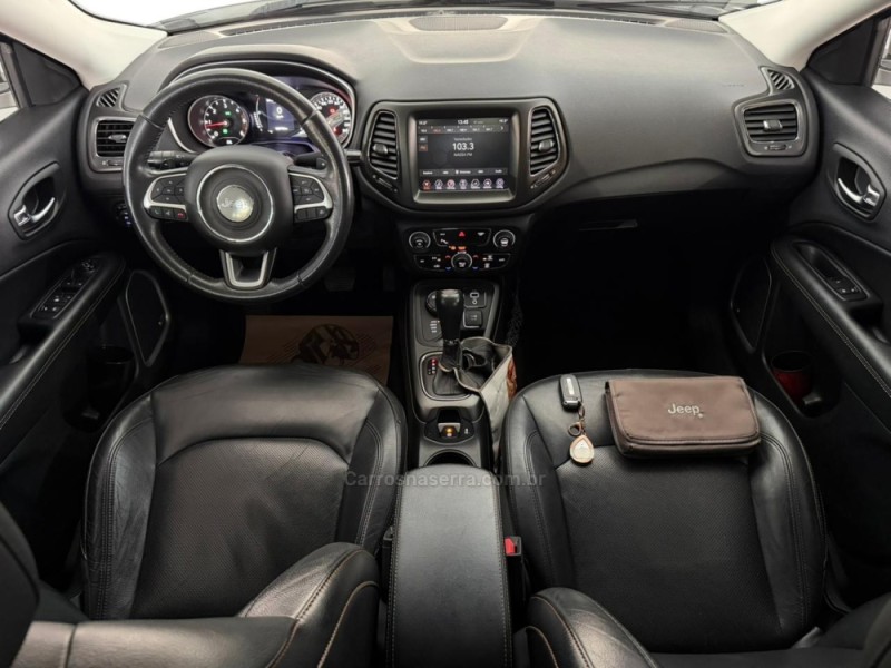 COMPASS 2.0 16V DIESEL LONGITUDE 4X4 AUTOMÁTICO - 2018 - NOVA PRATA