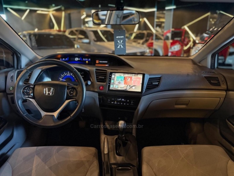 CIVIC 1.8 LXS 16V GASOLINA 4P AUTOMÁTICO - 2013 - NOVO HAMBURGO