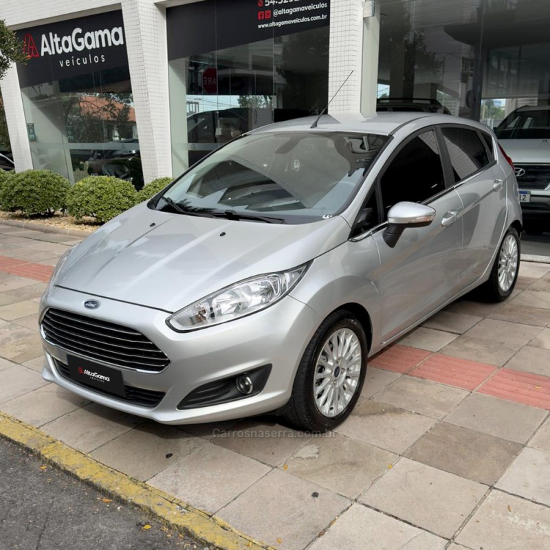 fiesta 1.6 titanium plus hatch 16v flex 4p automatico 2015 flores da cunha