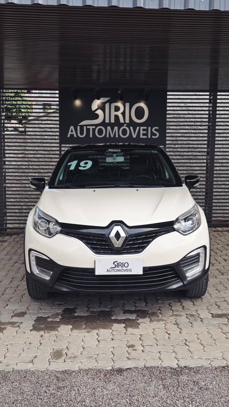captur 1.6 life 16v flex 4p automatico 2019 lajeado