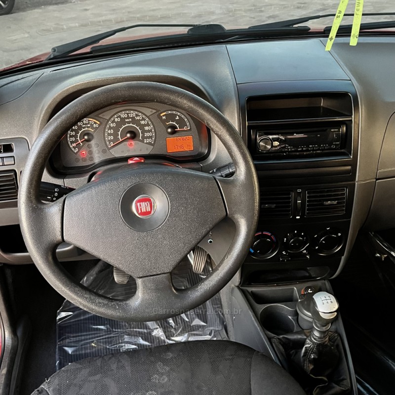 PALIO 1.0 MPI ELX 8V GASOLINA 4P MANUAL - 2011 - VACARIA