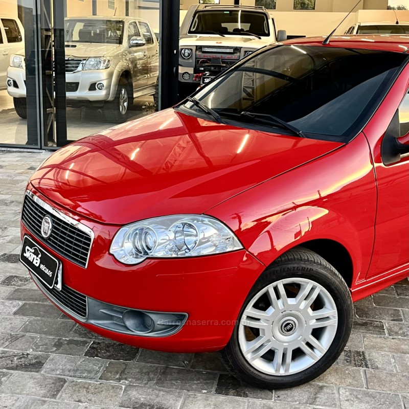 PALIO 1.0 MPI ELX 8V GASOLINA 4P MANUAL - 2011 - VACARIA