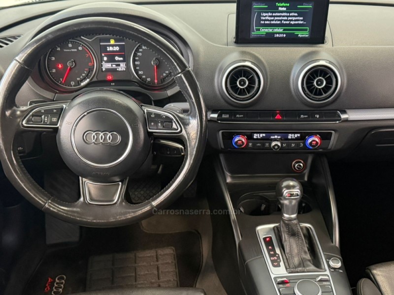 A3 1.8 TFSI SEDAN AMBITION 16V 180CV GASOLINA 4P S TRONIC - 2015 - BENTO GONçALVES
