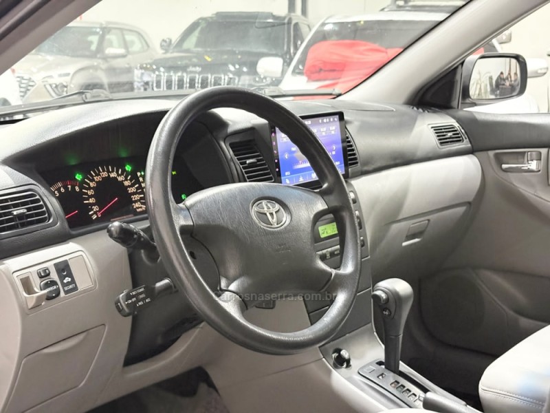 COROLLA 1.8 SE-G 16V GASOLINA 4P AUTOMÁTICO - 2003 - NOVO HAMBURGO