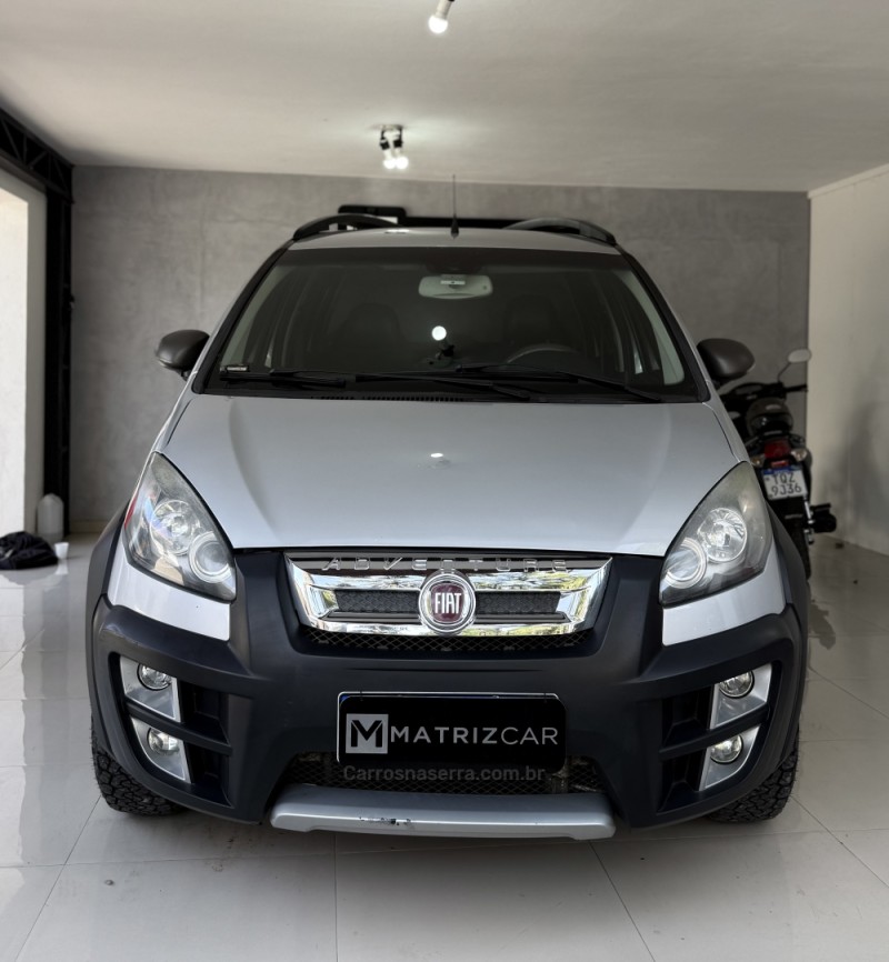 idea 1.8 mpi adventure 16v flex 4p automatizado 2012 canela