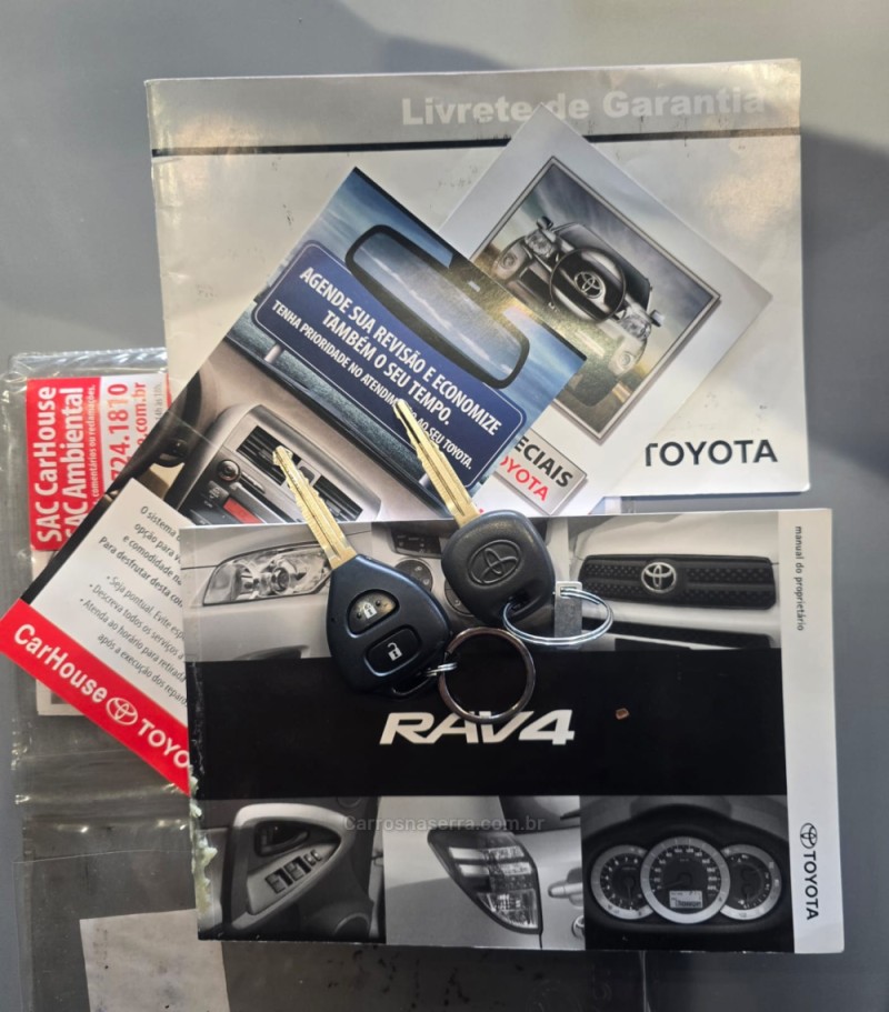 RAV4 2.0 4X4 16V GASOLINA 4P AUTOMÁTICO - 2011 - LAJEADO