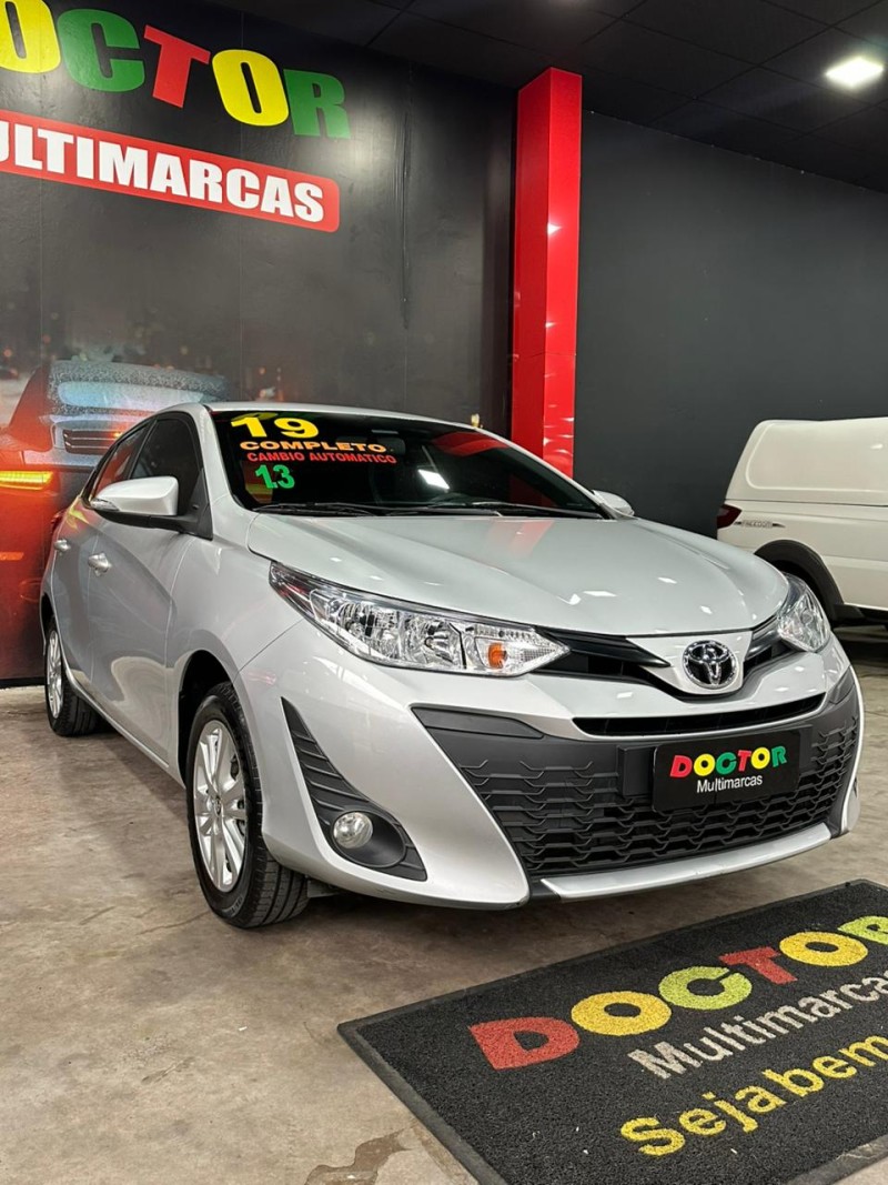 YARIS 1.3 16V FLEX XL PLUS TECH MULTIDRIVE17 - 2019 - SãO LEOPOLDO