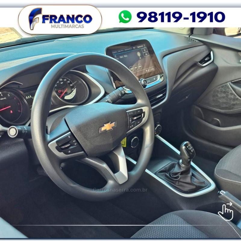 ONIX 1.0 LT PLUS 12V TURBO 4P FLEX MANUAL - 2023 - VACARIA