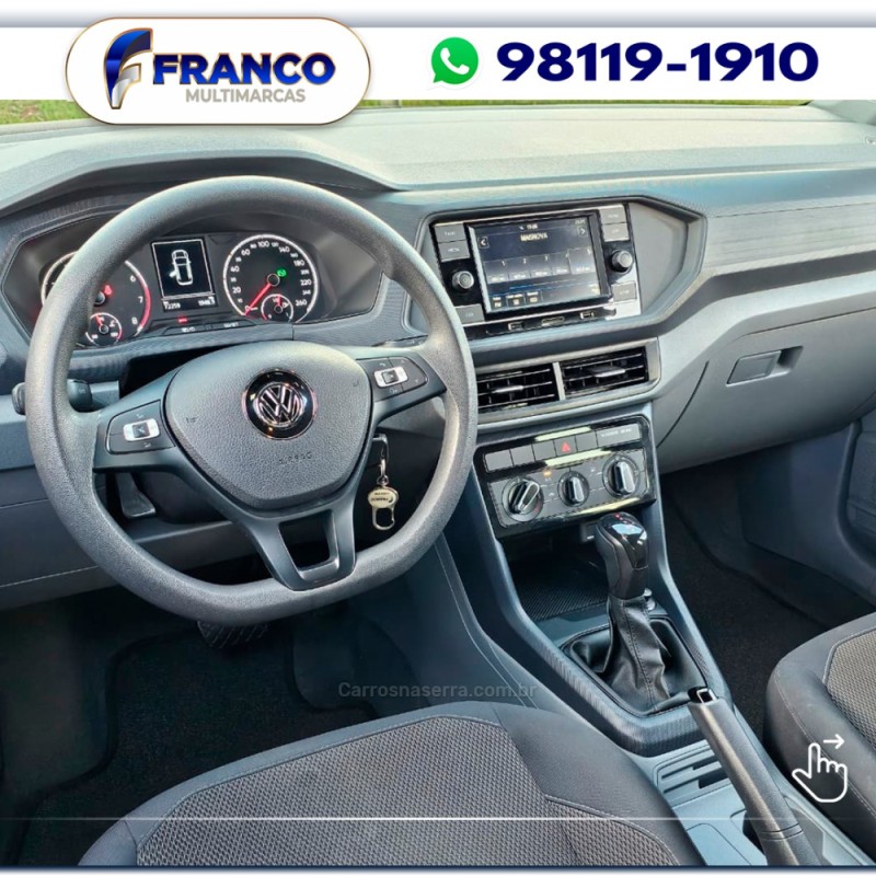 T-CROSS 1.0 TSI 200 SENSE AUTOMÁTICO - 2020 - VACARIA
