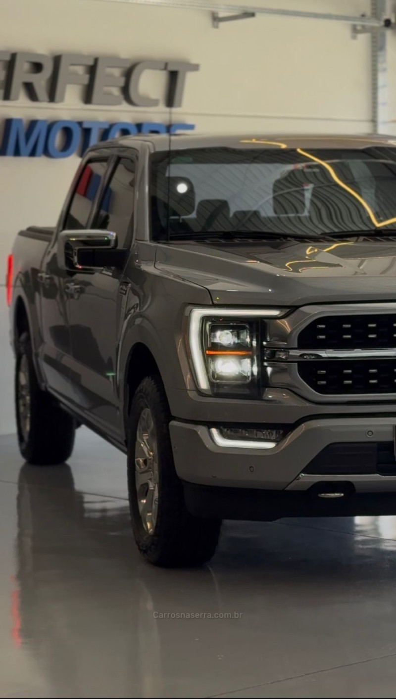 F-150 5.0 PLATINUM 4X4 V8 16V GASOLINA 4P AUTOMÁTICO - 2023 - BENTO GONçALVES