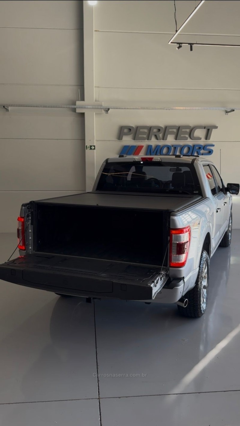 F-150 5.0 PLATINUM 4X4 V8 16V GASOLINA 4P AUTOMÁTICO - 2023 - BENTO GONçALVES