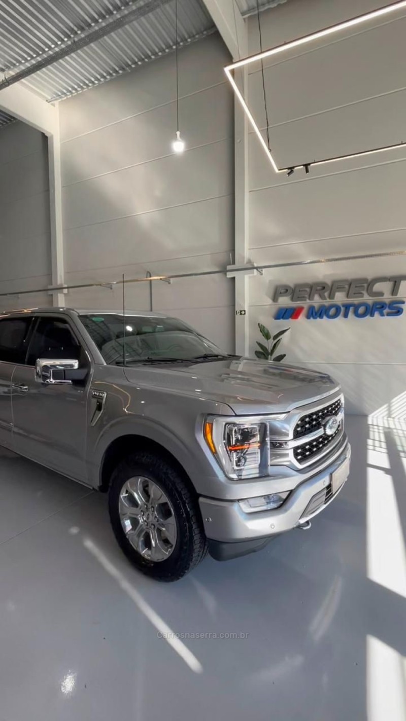F-150 5.0 PLATINUM 4X4 V8 16V GASOLINA 4P AUTOMÁTICO - 2023 - BENTO GONçALVES
