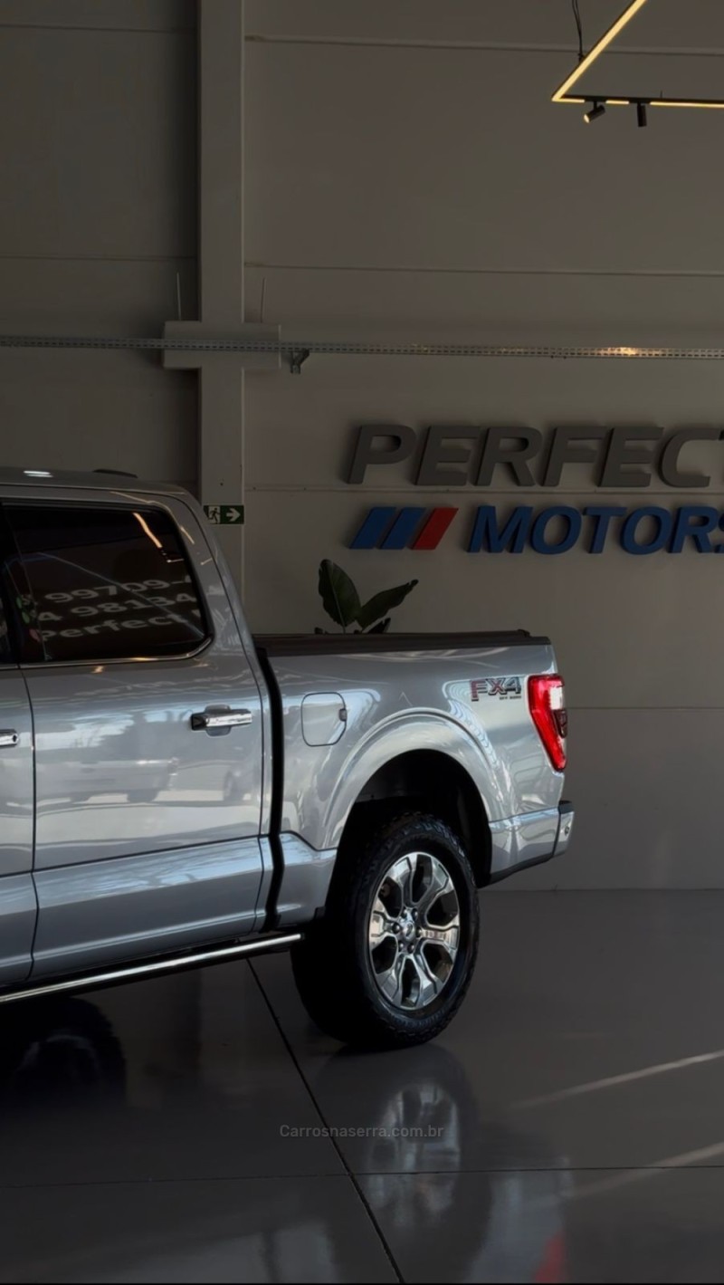 F-150 5.0 PLATINUM 4X4 V8 16V GASOLINA 4P AUTOMÁTICO - 2023 - BENTO GONçALVES