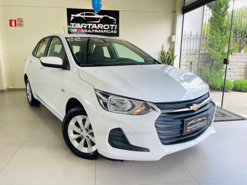 onix 1.0 lt 12v turbo flex 4p automatico 2022 caxias do sul