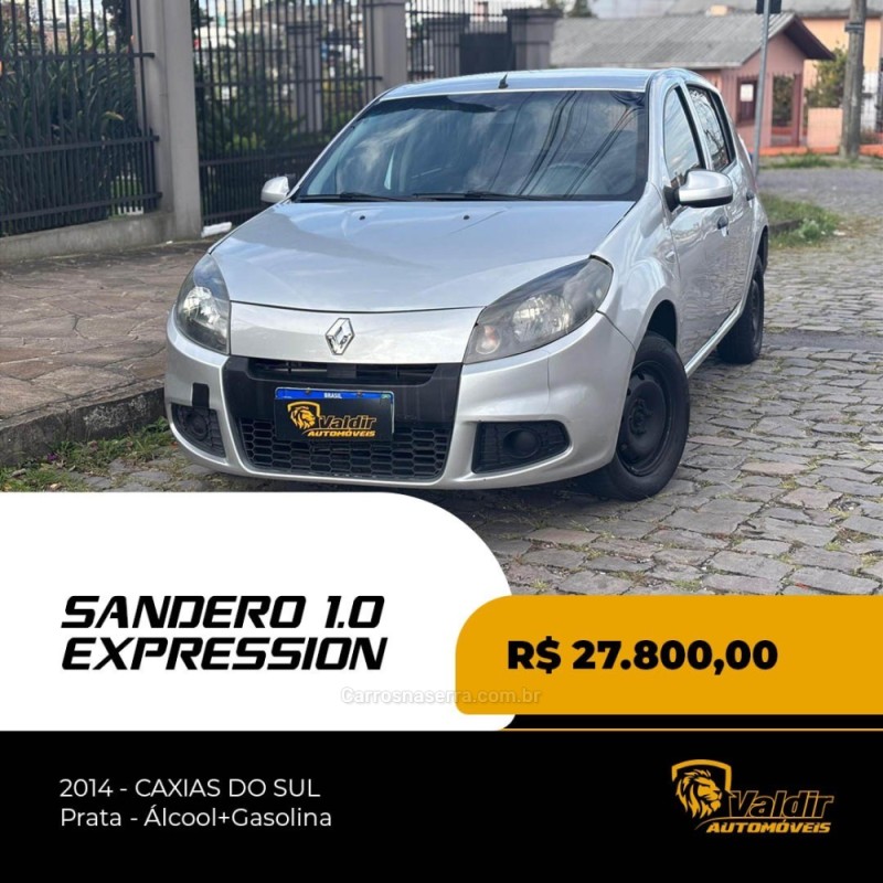 SANDERO 1.0 EXPRESSION 16V FLEX 4P MANUAL
