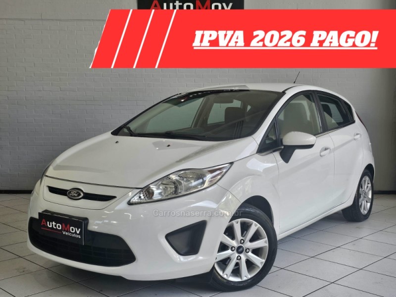 fiesta 1.6 se hatch 16v flex 4p manual 2012 caxias do sul
