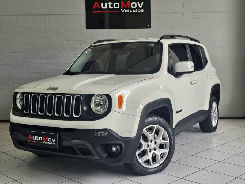 RENEGADE 2.0 16V TURBO DIESEL LONGITUDE 4P 4X4 AUTOMÁTICO - 2016 - CAXIAS DO SUL