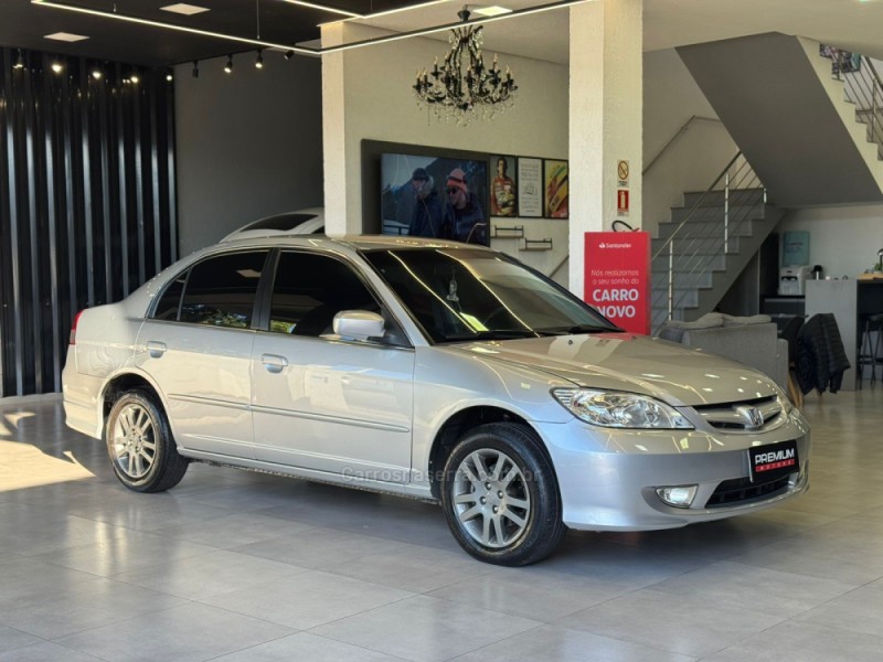 civic 1.7 lxl 16v gasolina 4p automatico 2006 dois irmaos