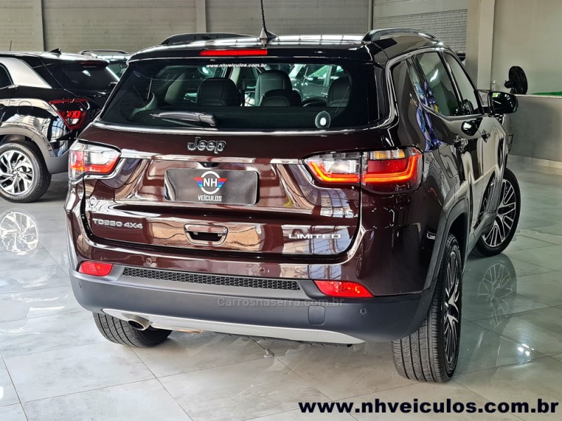COMPASS 2.0 LIMITED TD350 TURBO DIESEL 4X4 4P AUTOMÁTICO - 2022 - NOVO HAMBURGO