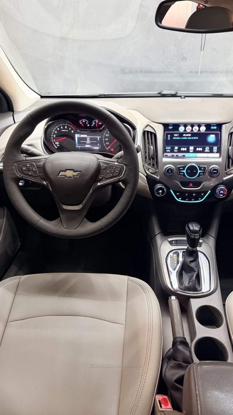 CRUZE 1.4 TURBO LTZ 16V FLEX 4P AUTOMÁTICO - 2018 - CAXIAS DO SUL