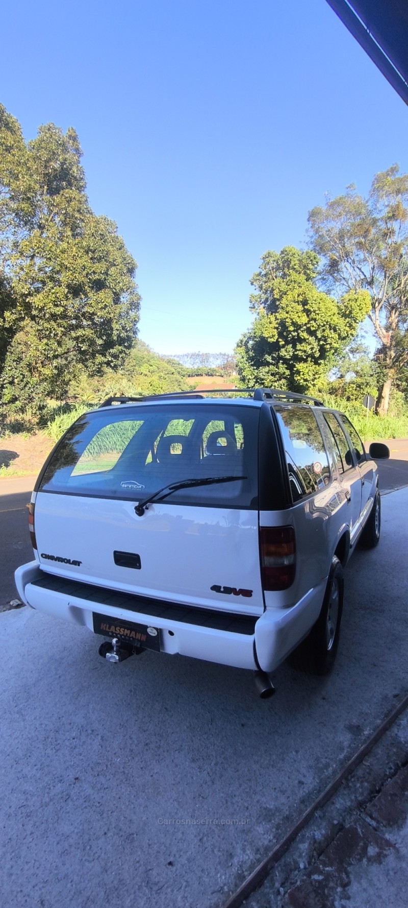 BLAZER 4.3 SFI DLX 4X2 V6 12V GASOLINA 4P MANUAL - 1998 - SãO PEDRO DA SERRA