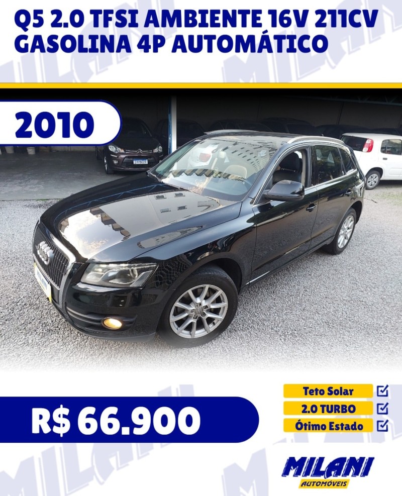 q5 2.0 tfsi ambiente 16v 211cv gasolina 4p automatico 2010 bento goncalves