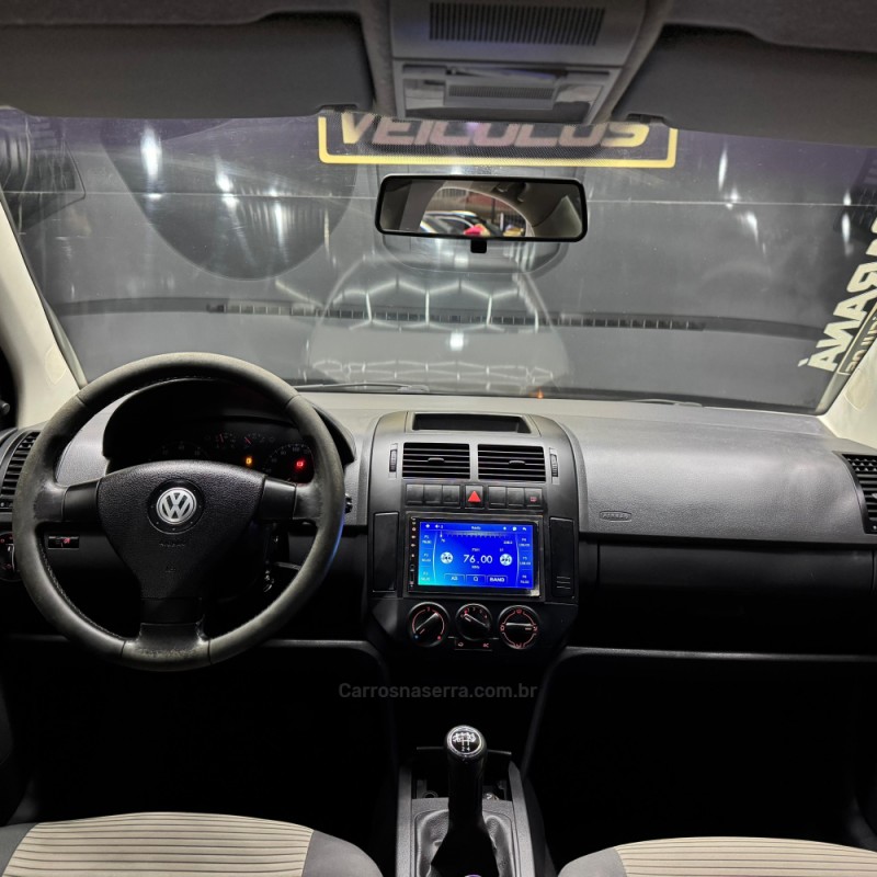 POLO SEDAN 1.6 MI COMFORTLINE 8V GASOLINA 4P MANUAL - 2008 - ESTâNCIA VELHA